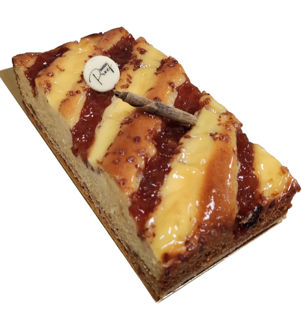 Afbeelding van Stoofperen plaatcake
